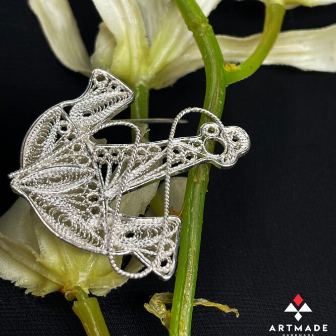 Filigree broche - Anchor - Image 3